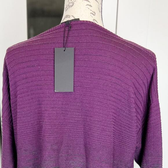 LAFAYETTE 148 New York NWT 100% Wool Knit Sweater Dress Size Large - Picture 4 of 11